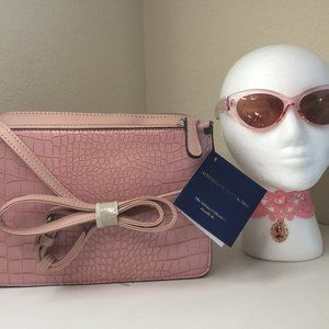 Adrienne Vittadini cross body bag & Aéropostale  private label sunglasses